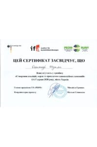 сертификат шуляк создание коалиций, сетей и проведение адвокационных кампаний